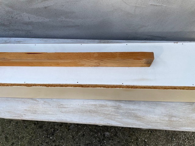 Oud kruidenrek (MDF) met 10 glazen bakken. - Afbeelding 19