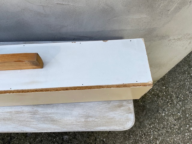 Oud kruidenrek (MDF) met 10 glazen bakken. - Afbeelding 20
